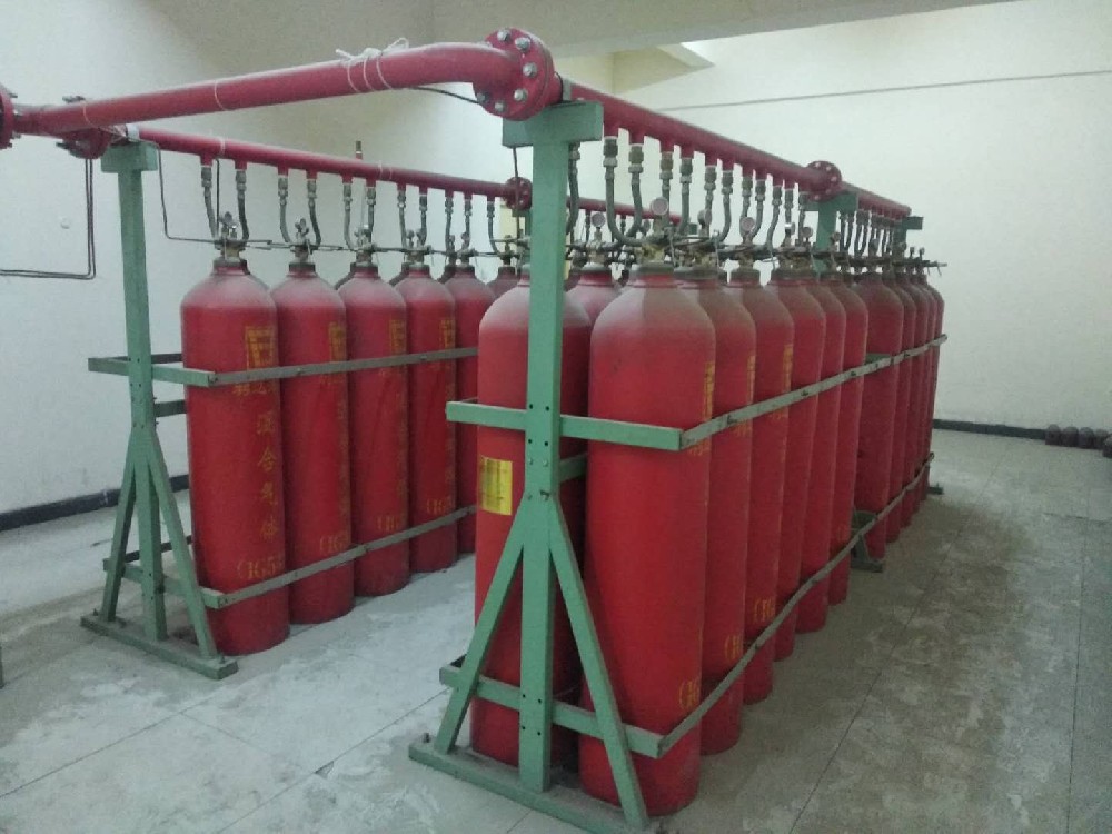北京东城区某博物馆气体灭火系统管网与喷嘴消防维保
